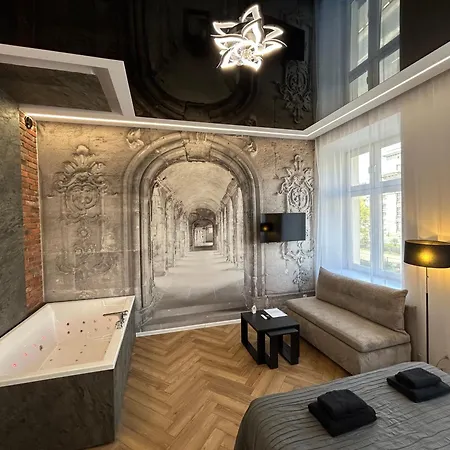 Apartment Sky Mirror Jacuzzi Krakow
